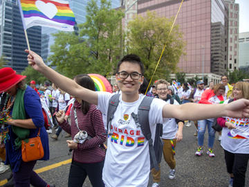 UCalgary community joins Pride Parade