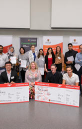 Nimble and Neuraura, respectively, won the Lab and Venture streams at the UCalgary Falling Walls competition. They are off to Berlin for the international competition.