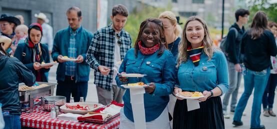 Hundreds take in annual Schulich Stampede Breakfast